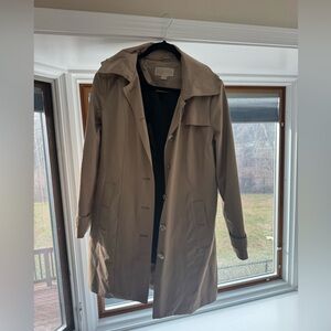 Michael Kors lined trench coat